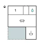 1 Bedroom Cozy In شقة *